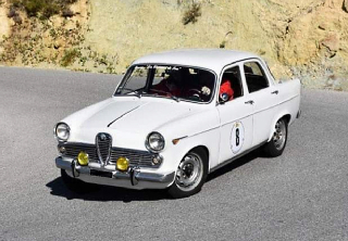 Alfa Romeo Giulietta TI 1962 Blanc