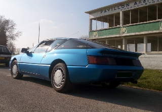 Alpine GTA V6 Turbo 1985 Bleu
