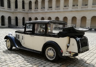 Austin 16/6 Landaulet Limousine 1934 Noir et crème