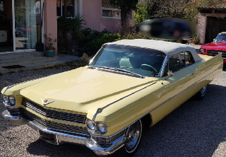 Cadillac DeVille 1964 Beige Californien