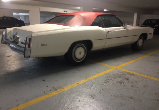 Cadillac Eldorado 1976 Blanc