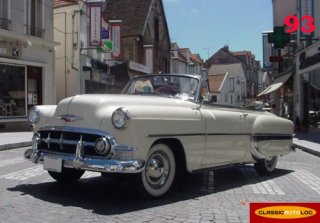 Chevrolet Bel Air 1953 Blanc