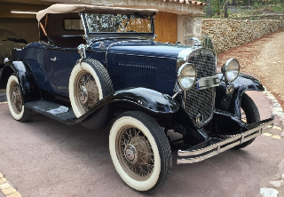 Chevrolet Indépendance  1931 Bleue 