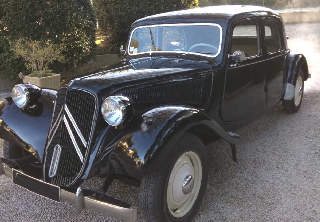 Citroën 11 B 1954 Noir