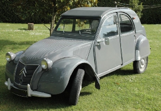 Citroën 2 CV 1956 Gris