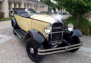Citroën C4 Torpedo 1933 Creme