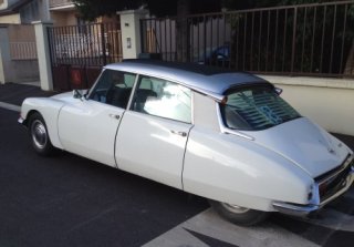 Citroën DS Special 1970 Blanche
