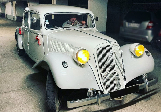 Citroën Traction 11B 1953 Blanche 