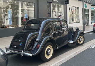 Citroën traction 1953 Noire