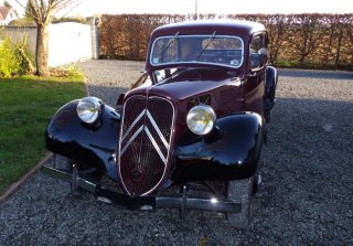 Citroën Traction 1938 Bordeaux/Noir