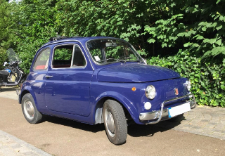 Fiat 500 1972 Bleue