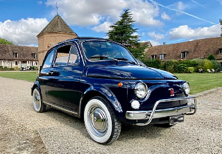 Fiat 500L 1972 Bleu 