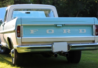 Ford F100 RANGER 1967 BLANC/BLEU