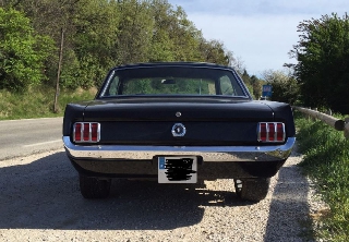 Ford Mustang 1965 Noir