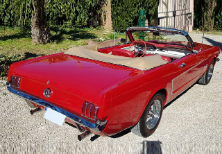 FORD MUSTANG 1965 Rouge