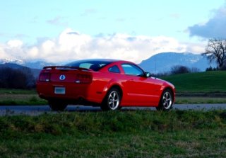 Ford Mustang 2005 Rouge
