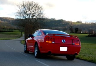 Ford Mustang 2005 Rouge