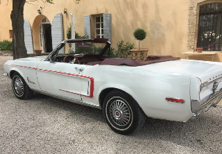 Ford Mustang 302 1966 Blanc