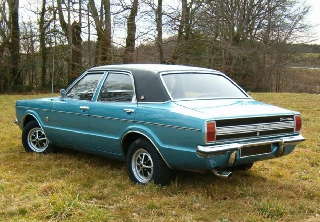 Ford TAUNUS 1972 BLEU