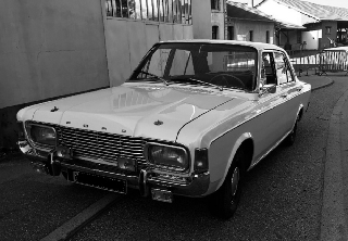Ford Taunus p7b 1969 Blanche