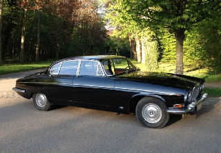 Jaguar 420 G 1970 Noir