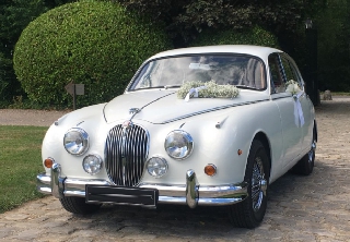 Jaguar MKII 1962 Blanc