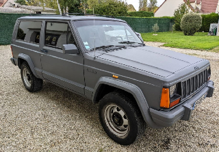Jeep Cherokee 1989 Gris anthracite
