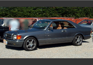 Mercedes sec 1987 grise