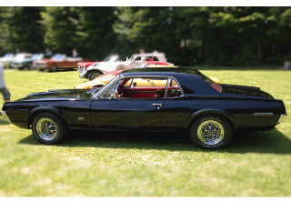 Mercury Cougar GT 1967 Noir