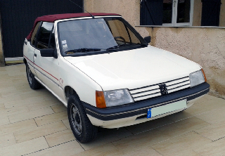 Peugeot 205 CT 1987 Blanc