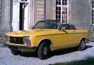 Peugeot 304 1974 jaune