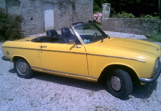 Peugeot 304 1974 jaune