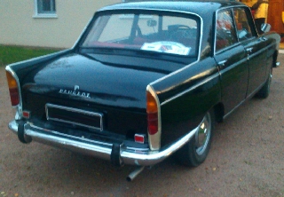 Peugeot 404 1967 noir