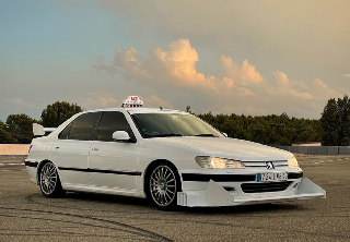 Peugeot 406 TAXI 1 1998 Blanche