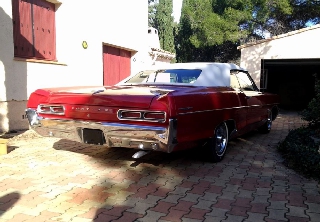Pontiac catalina 1966 rouge