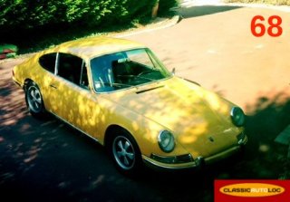 Porsche 912 1966 bahama yellow