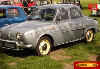 Renault Ondine 1962 gris Turenne