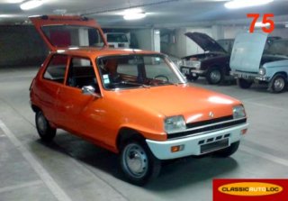 Renault R5 TL 1974 Orange