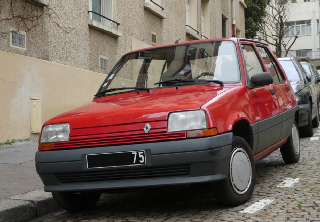 Renault Super 5 1988 Rouge