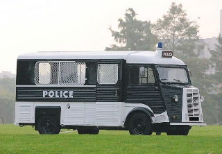 Citroen Type H Police 1962 Noir/Blanc