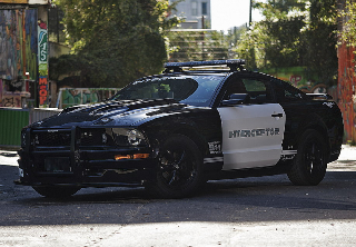 Voiture de police Mustang 2006