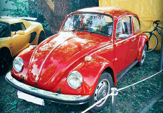 Volkswagen Coccinelle 1974 Rouge