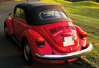 Volkswagen Coccinelle 1974 rouge