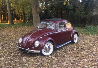 Volkswagen Coccinelle découvrable 1963 Bordeaux