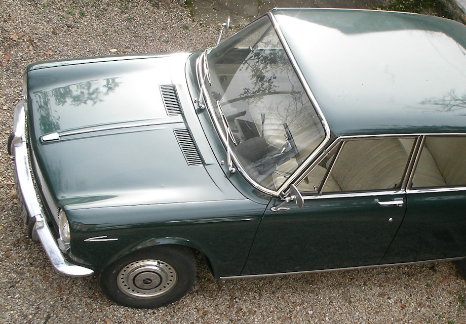 Joustra Simca 1500 Berline Rouge - France 1964 - 22.7 Cm (pour Pièces/collection)