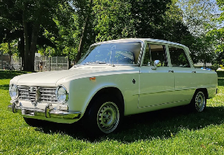 Alfa Romeo Giulia 1966 Blanc