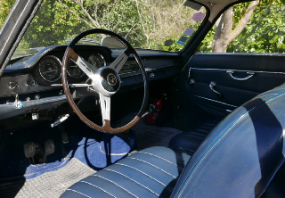 Alfa Romeo Giulia sprint 1600 cc 1964 Gris