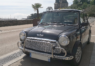 Austin Mini chic 1995 Noir Anthracite