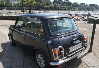 Austin Mini chic 1995 Noir Anthracite