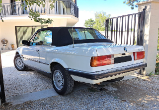 Bmw 320i E30 1989 Blanche 
